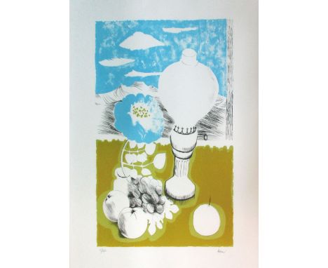 MARY FEDDEN (British, 1915-2012) 'The Lamp', lithographs in colours, 77cm x 57cm, signed lower right and framed, and numbered