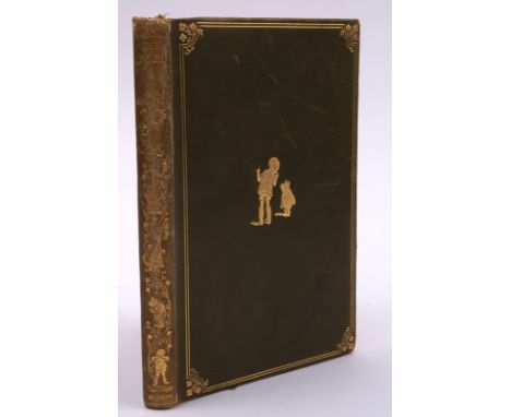 MILNE, A. A - Winnie the Pooh - Illustrated by Ernest H. Shepard. De-Luxe olive green soft calf sunned on spine which is slig