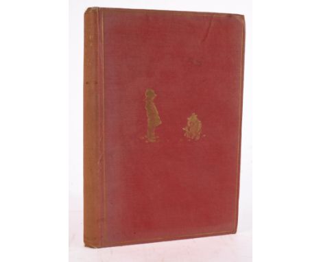 MILNE, A.A - The House at Pooh Corner : illustrated by Ernest H. Shepard. Org. pink cloth a little faded, extremities of the 