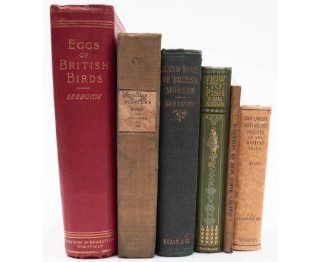 SEEBOHM, Henry - Coloured Figures of the Eggs of British Birds ... Edited by R. Bowdler Sharpe. Portrait frontispiece, 59 col