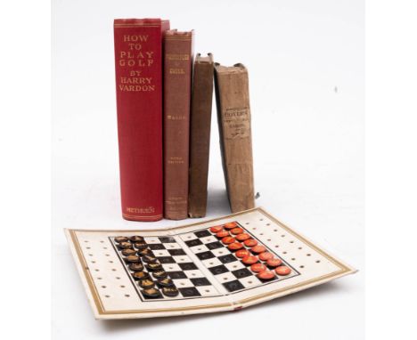 VARDON, Harry - How To Play Golf : Illustrated, 8vo, org. red cloth. Third ed. 1912. With - Jackson, Charles. The New Pocket 