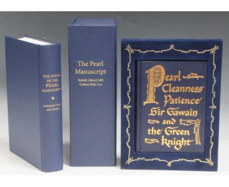 The Poems of the Pearl Manuscript. ‘Pearl', 'Cleanness', 'Patience', 'Sir Gawain and the Green Knight'. British Library MS Co