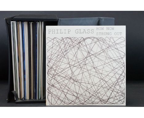 Vinyl - 21 Modern classical / Neo Classical / Electronic albums and one 12” to include: Philip Glass – How Now / Strung Out (