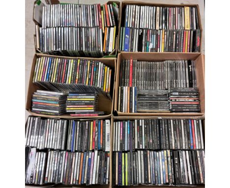 CDs - Collection of approximately 360 mainly Rock &amp; Pop CDs to include The Clash, Jimi Hendrix, The Doors, Electric Light