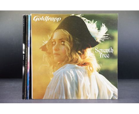 Vinyl - 4 limited edition LPs by Goldfrapp to include: Seventh Tree (2008, STUMM280), Head First (2010 UK, + poster, Mute – S