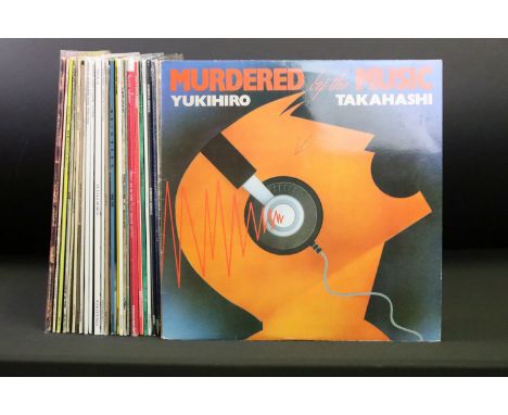 Vinyl -  26 mainly limited edition Japanese Electronic / Synth / New Wave / Ambient albums to include: Yukihiro Takahashi – M