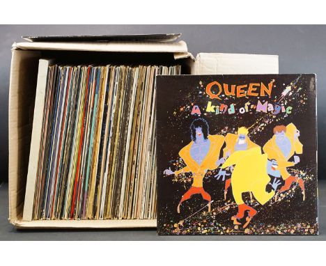 Vinyl - Over 80 Rock and Pop album to include: Queen x 2, Rolling Stones x 2, Genesis, Peter Gabriel, Bob Dylan x 3, Bruce Sp