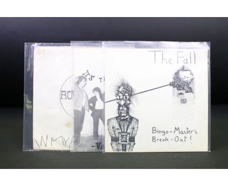 Vinyl - Punk - The first 3 7” singles by The Fall to include: Bingo-Master's Break-Out ! (1978, Step Forward records SF 7) VG