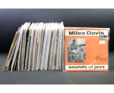 Vinyl - Over 70 original Jazz EPs with many on Esquire Records, to include: Miles Davis, Jimmy Smith, The Jimmy Guiffre 3, Mi