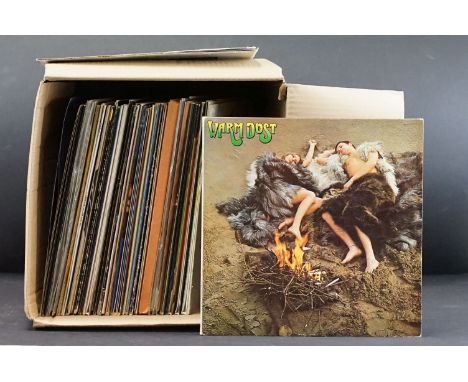 Vinyl - 38 Rock &amp; Pop LPs and 7 12" to include Warm Dust (Trend Records), Neil Young x 2, Crosby Stills Nash &amp; Young,