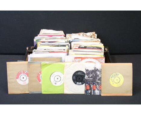 Vinyl - Over 200 Rock &amp; Pop 7" singles featuring demos and promos to include KISS, Small Faces, Rolling Stones, Bob Dylan