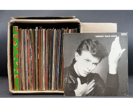 Vinyl - Over 80 Rock and Pop album to include; David Bowie x 2, Tangerine Dream, Fleetwood Mac, Bob Dylan, Roxy Music, Elvis 