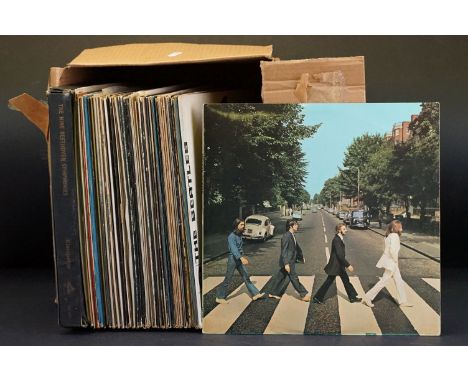 Vinyl - Over 40 LPs spanning genres and decades and one box set to include The Beatles x 4, Joni Mitchell x 3 (inc Blue), Pen