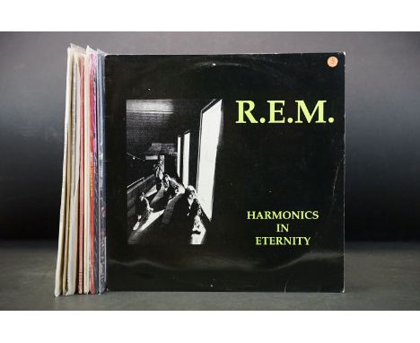 Vinyl / Autographs - 11 private pressing albums to include: R.E.M. – Harmonics In Eternity, Cream – Live In Detroit ’67 (doub