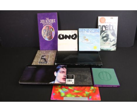 CDs - Collection of 11 CD Box Sets / CDs to include Sylvian/Fripp Damage 24ct Gold CD with booklet, John Lennon Anthology, Yo