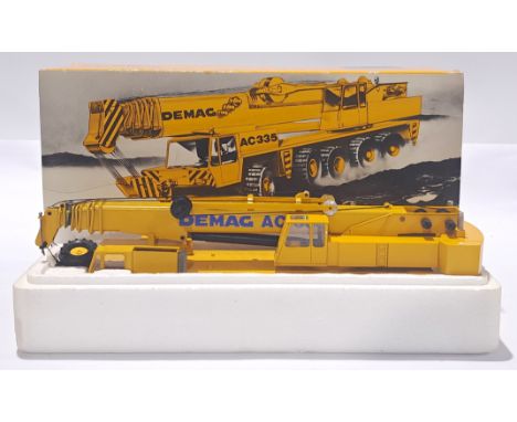 Conrad a boxed 1:50 Scale No.2081 Demag AC335 All-Terrain Crane. Condition is Excellent (unchecked for completeness and would