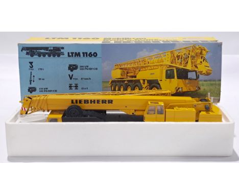 Conrad a boxed 1:50 Scale No.2082 LTM1160 Mobile Crane. Condition is Excellent (unchecked for completeness) in Good polystyre