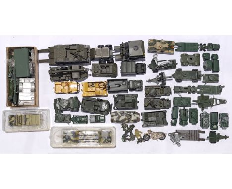 Matchbox, Lonestar, Solido and others similar a mixed Military group including Tanks, Trucks and others. Conditions generally