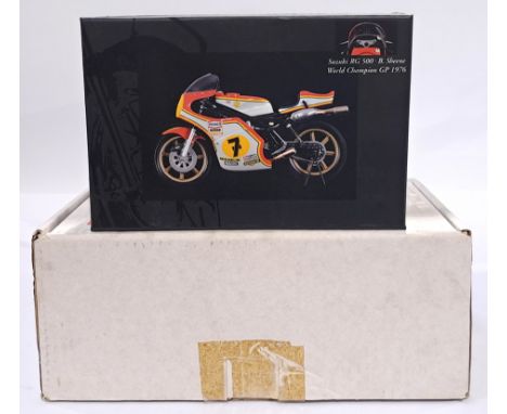 Minichamps 122760107 1/12 scale - "Barry Sheene" Suzuki RG 500 - 1976 GP World Champion. Conditions generally appear Near Min