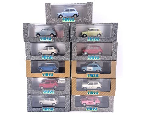 Vitesse, boxed Mini Car group comprising of Special Editions, Emergency etc, to include 013C Morris Cooper 'S' Lady "Pink Bun