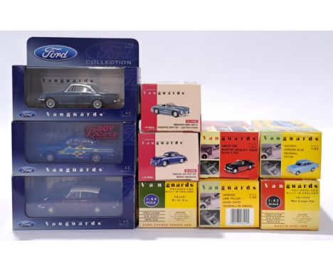 Lledo Vanguards, a mixed boxed group to include VA07800 Mercedes-Benz 300 SL and others. Conditions generally appear Excellen