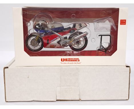 Universal Hobbies - UH4821 "Joey Dunlop" Honda RC 30 - Isle of man TT F1 Winner. Conditions generally appear Near Mint in gen