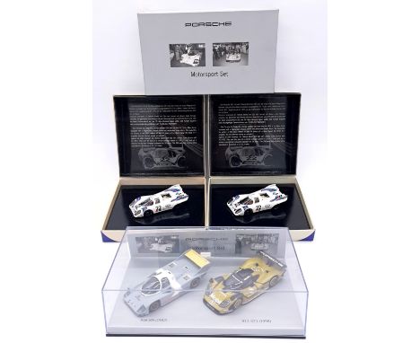 Minichamps (Paul's Model Art) a boxed group of 1/43 scale Porsche Special Edition issues (Porsche Design Drivers Selection) c