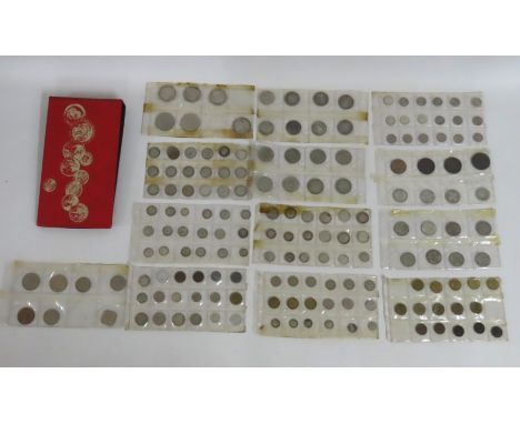 A selection of mostly antique coinage including one Queen Victoria crown 1889, three Victoria double florins 1888, 1887 & 189