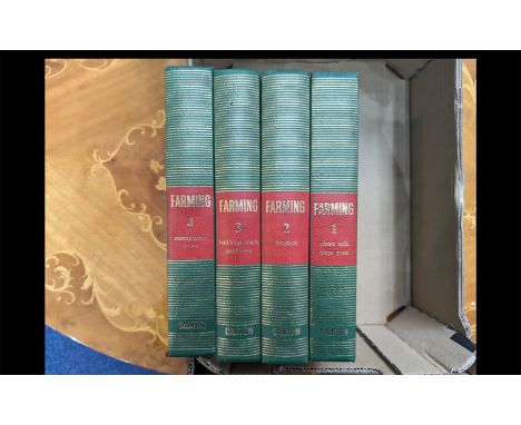 Four Vintage Caxton Farming Books, hardbacks.