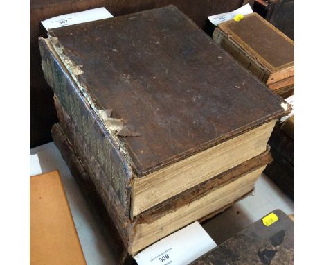 Peter Nicholason, "An Architectural Dictionary", in 2 vols. London 1819, calf 4to and "The Practical Builder", London 1825, (
