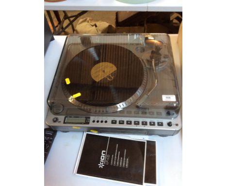 An Ion LP2 cd turntable/CD recorder