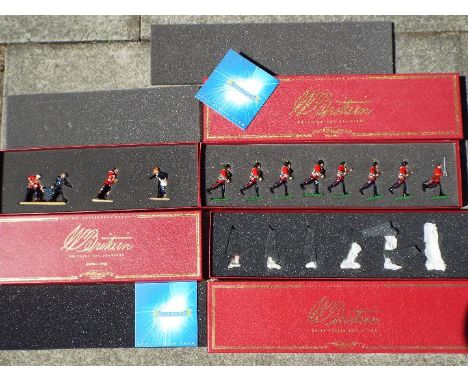 Britains Toy Soldiers - three boxed sets comprising Baluchistan Infantry 40182, Durham Light Infantry 00131 and Rorke's Drift