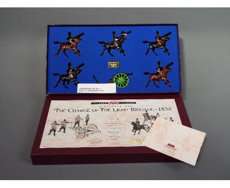 Britains - A boxed Limited Edition Britains Set #5197 'The Charge of the Light Brigade - 1854'. The set appear to be in Mint 