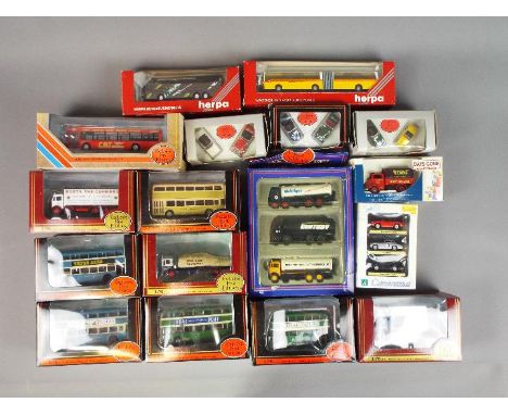 EFE, Herpa, Cararama and others - A collection of 17 boxed diecast and plastic vehicles in several scales. lot includes EFE #