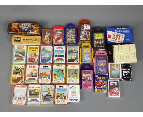Top Trumpsand Others - A collection of over 20 vintage and modern Top Trumps, playing cards and games. lot includes Top Trump