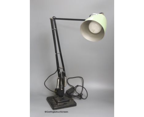   An Anglepoise painted metal desk lamp, by Herbert Terry