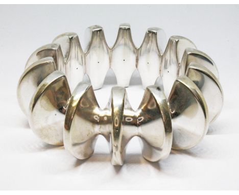 Nanna &amp; Jørgen Ditzel for Georg Jensen, an Archive Bangle, no. 121, designed circa 1960, diameter 62mm, wt. 161.5g, with 