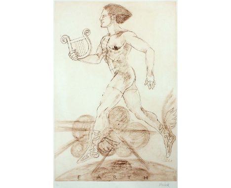 Limited Edition Sepia Lithograph (61/70) | 22" x 15"