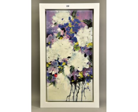 DANIELLE O'CONNOR AKIYAMA (CANADA 1957) 'POSTERITY I', a limited edition print of blossoms 1/195, signed lower left with cert