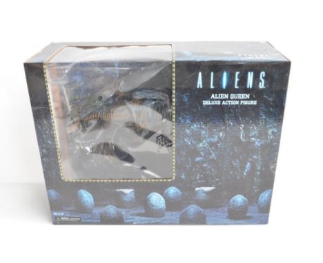 Neca 35th anniversary Alien Queen Deluxe Action Figure, over 15" tall and 30" long. Item appears unopened/factory sealed, ple