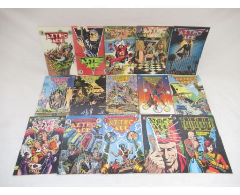 Eclipse Comics - mixed collection of Eclipse comics to in. Aztec Ice, DNA Agents, Crossfire, Destroyer Duck, etc. (approx. 12