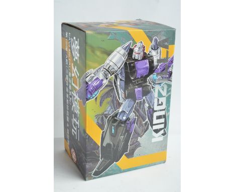 KFC (Keith's Fantasy Models) EAVI Metal P-10A Kingzilla action Transformer model (approx figure height 10") in at least near 