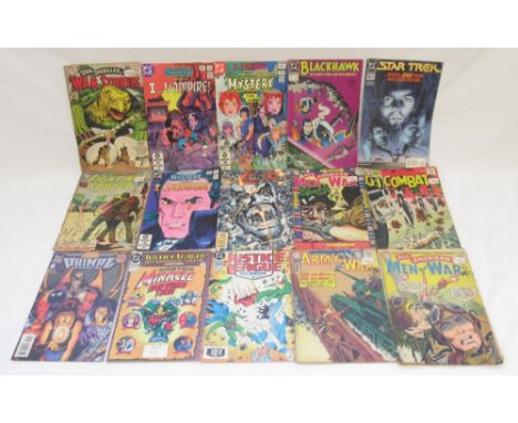 DC comics - assorted collection of DC comics to inc. Detective Double Double Comics, All American Men of War, Our Army at War