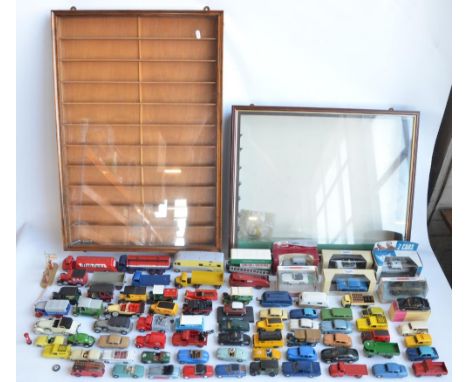 Collection of mostly unboxed diecast model vehicles from Dinky, Lledo, Corgi, Matchbox, Rio etc including vintage examples. A