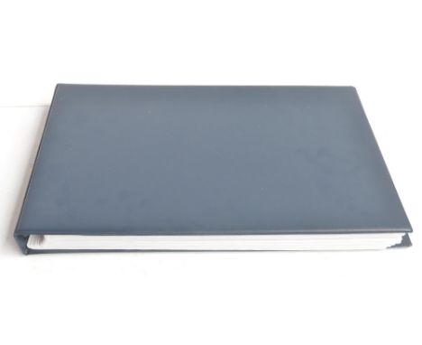 A3 sized ring binder containing 54 Royal Air Force Tornado prints, 52 by Squadron prints with 5 signed examples to include GR