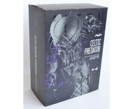 Hot Toys Movie Masterpiece Series MMS221 collectors edition Aliens Vs Predator Celtic Predator 1/6th scale action figure, com