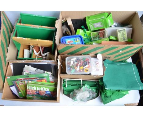 Extensive collection of Subbuteo including players, accessories, books and brochures etc., also collection of Subbuteo cricke