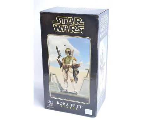 Large Gentle Giant Studios 1/6th scale Boba Fett resin statue, limited edition 5238/6500, model in excellent though dusty pre