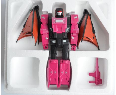 Fan Toys FT-23 'Dracula' Transformer (height approx 9"), model mint in excellent box, with display stand, instruction manual 