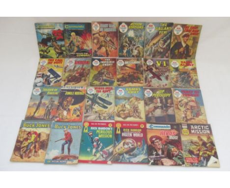 Collection of British comics to inc. Commando, War Picture Library, Valiant Picture Library, Cowboy Picture Library, Picture 